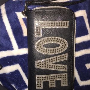 Wallet - double pocket *LOVE* logo